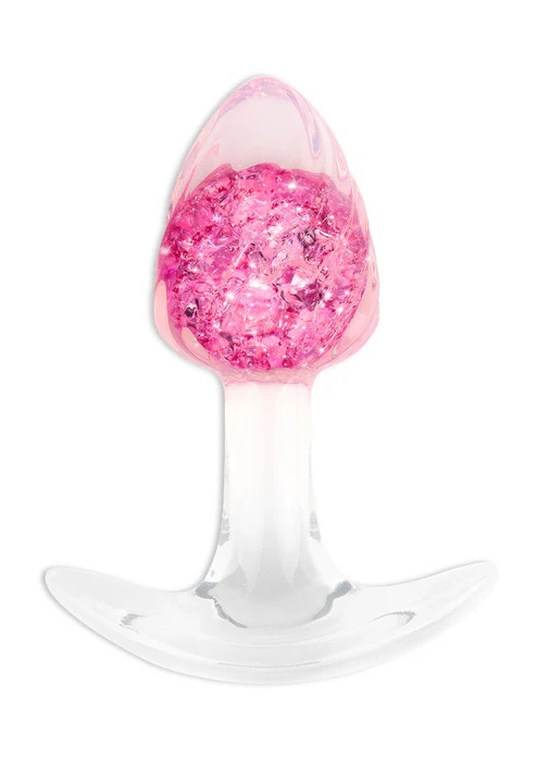 Crystal Buttplug Small - Rosa