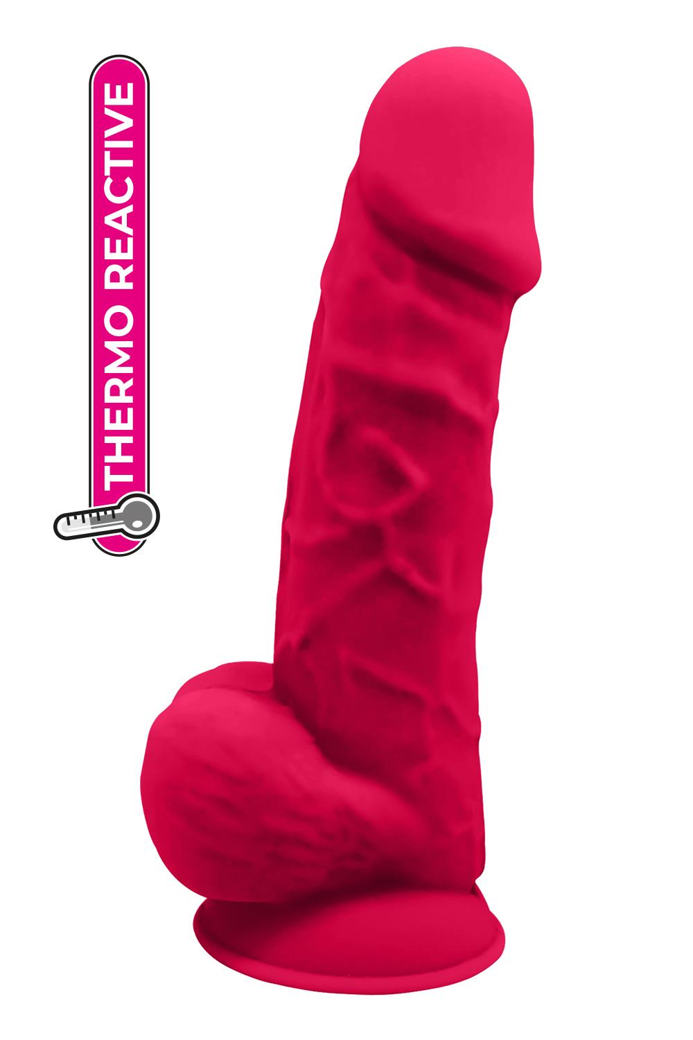 Realistischer Dildo Mit Ballen Real Love - Rosa
