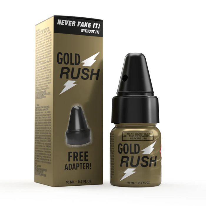 Gold Rush Poppers mit Inhalator - 10 ml