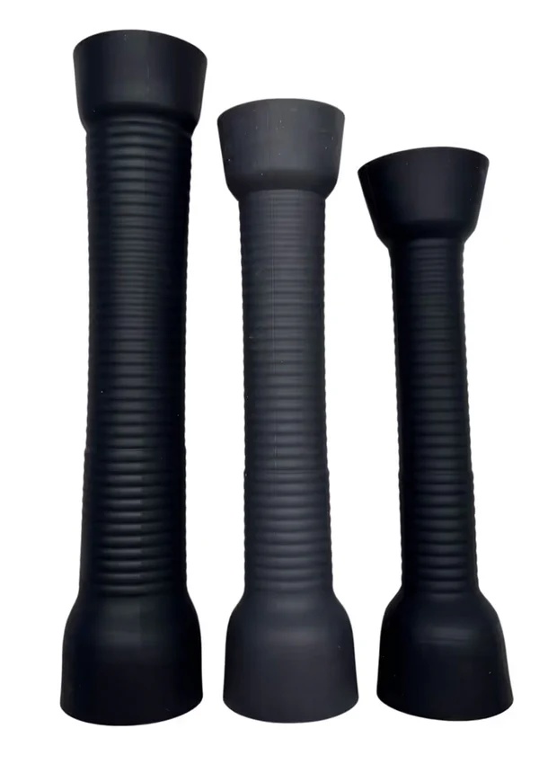Drei Silikon-Sleeves - VacuGLIDE