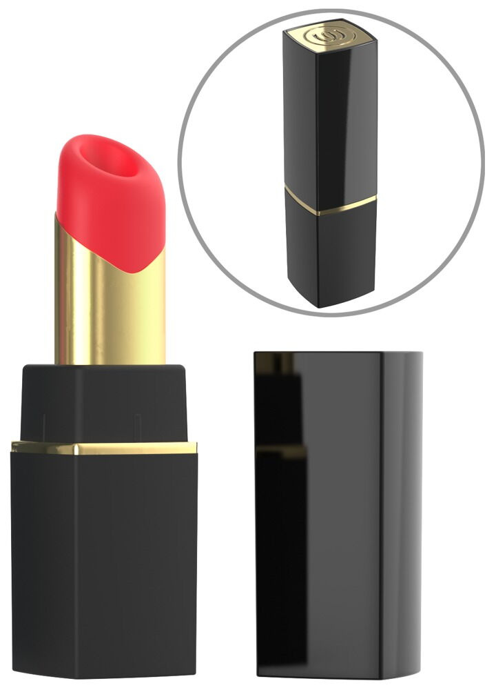 Womanizer Beauty Klitoris Stimulator im Lippenstift-Design - Schwarz