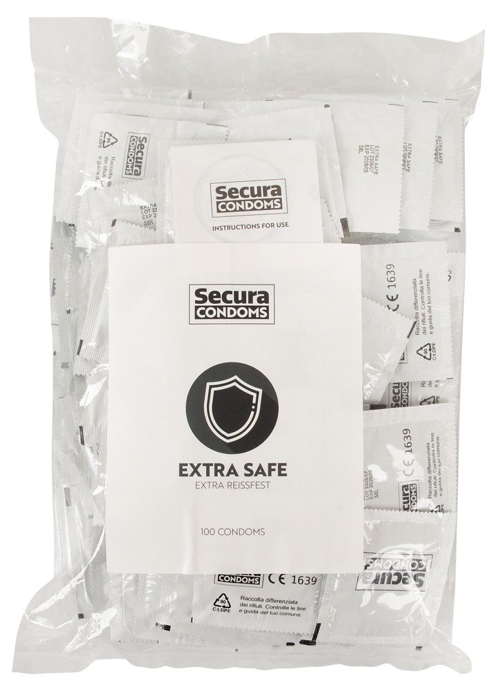 Secura Extra Safe Kondome - 100 Stück