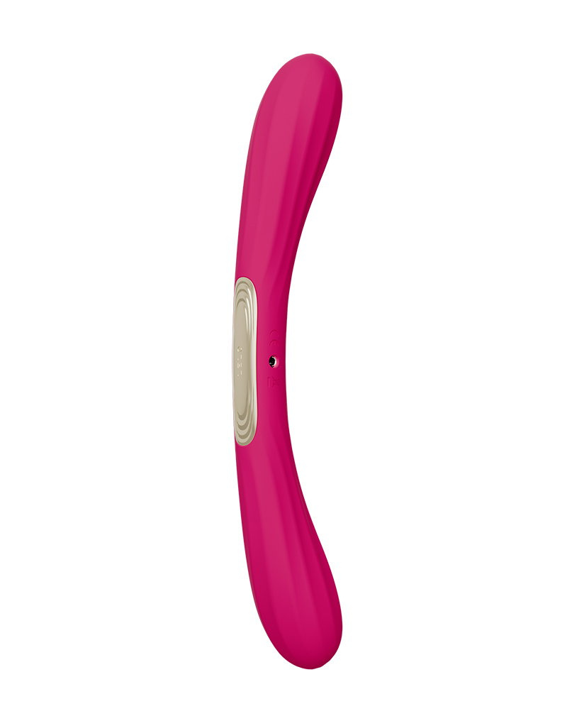 Doppelvibrator LELO Boomerang - Kirschrot