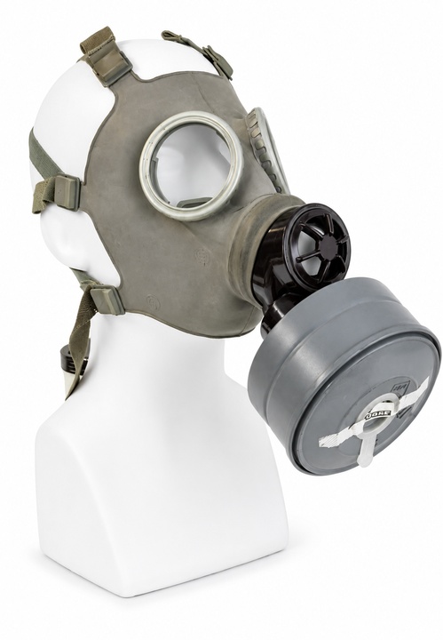 Poolse Gasmasker MC-1 met Filter