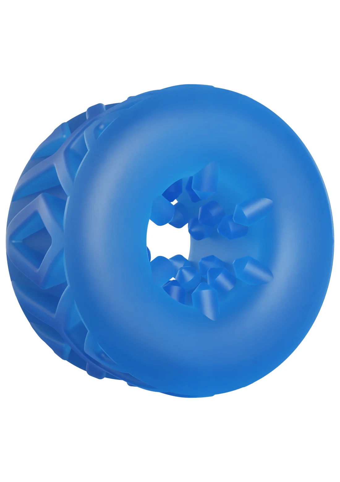 ToyJoy Cockring 4-in-1 Grid Hero - Blauw