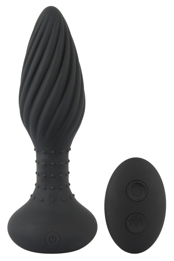 Buttplug mit Fernbedienung - Wirbel