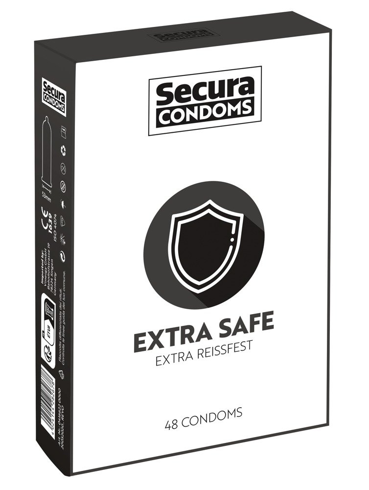 Secura Extra Safe Kondomen - 48 Stück