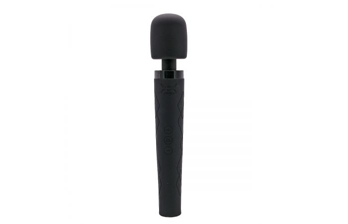 Pixey Wand Vibrator Deluxe Black Velvet - M