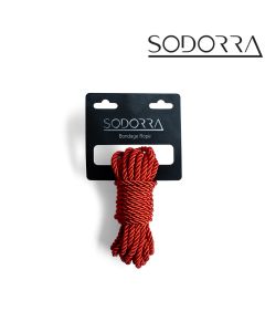 Bondage Touw SODORRA 5 meter - Rood