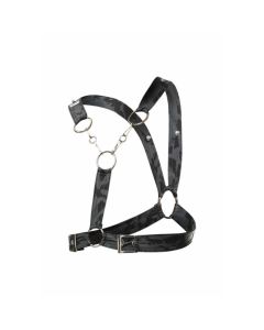 DNGEON Cross Chain Harnas - Grijs