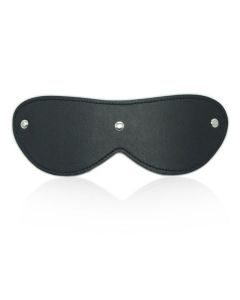 Blinddoek Masker Zwart voorkant