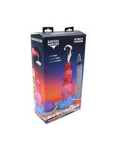 Opblaasbare & Spuitende Dildo Monstar Cox BlowcumCock