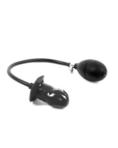 Latexa Opblaasbare Gag Zwart - Maat S