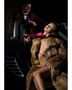 Pro Wand Vibrator CARESSE - Rood