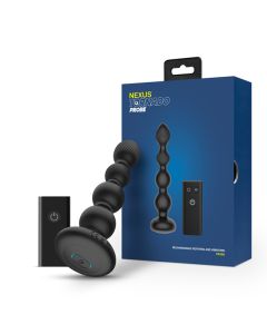 Roterende Buttplug Met Kralen Tornado Nexus zij met verpakking