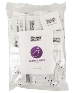 Secura Extra Large Condooms - 100 Stuks voorkant