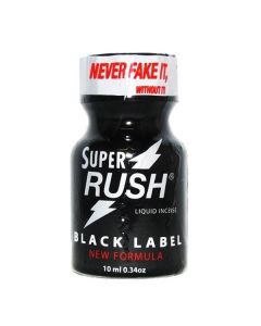 Super Rush Black Label Poppers - 10ml