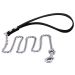 Mister B Leder Hundeleine - Leder/Metall