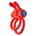 Dreamtoys Vibrerende Cockring Thrill Ring - Rood Dreamtoys Vibrerende Cockring Thrill Ring - Rood