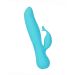 Rabbit Vibrator Swan Kissing - Doppelaktion - Blau