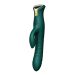 Stoßende und Wärmende Rabbit-Vibrator Mose - Grün Stoßende und Wärmende Rabbit-Vibrator Mose - Grün