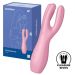 Satisfyer Threesome 3 Multi Vibrator - Rosa Satisfyer Threesome 3 Multi Vibrator - Rosa