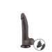 Realistischer Abstreifbarer Dildo Mit Hoden Braun - 20 cm Realistischer Abstreifbarer Dildo Mit Hoden Braun - 20 cm