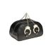 Reisetasche mit Handschellen und Griffen - Schwarz