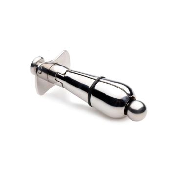 XR Brands Petite Vergrendelbare Buttplug - RVS