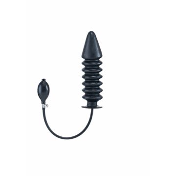 Opblaasbare Geribbelde Dildo Met Harde Kern XL