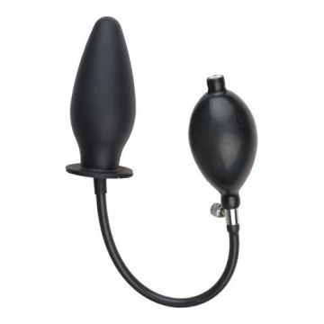 Aufblasbarer Buttplug -  True Black