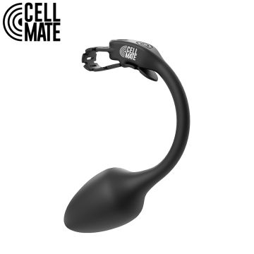 Cellmate Vibrerende Buttplug Apollo Chastity Companion - Zwart