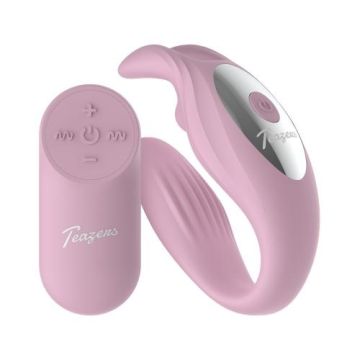Teazers Bunny Paar Vibrator mit Fernbedienung - Rosa