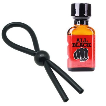 All Black Poppers Paket
