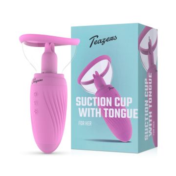 Teazers Saugnapf mit Klitoris Vibrator
