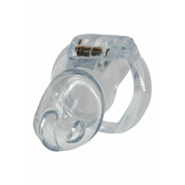 Keuschheitskäfig Clear Control Lang - Transparent