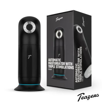 Automatischer Masturbator mit dreifacher Stimulation - Teazers