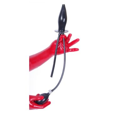 Latexa Aufblasbare Buttplug Schwarz