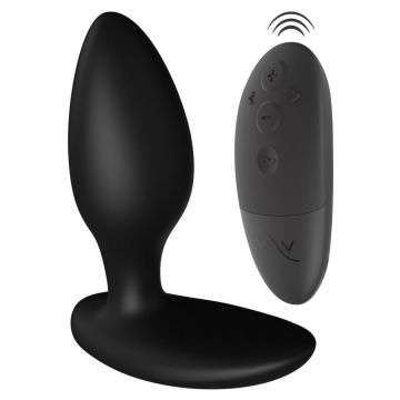 Vibrating butt plug Ditto+ Black