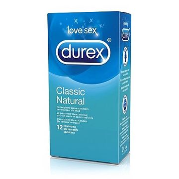 Durex Classic Natural Kondome 12 St.
