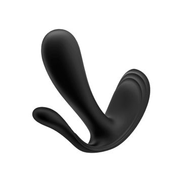 Satisfyer Tragbarer Vibrator Top Secret - Schwarz