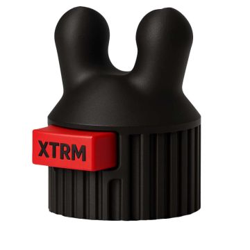 XTRM KINKY Auslaufsicherer Doppel-Inhalator Schwarz - Klein