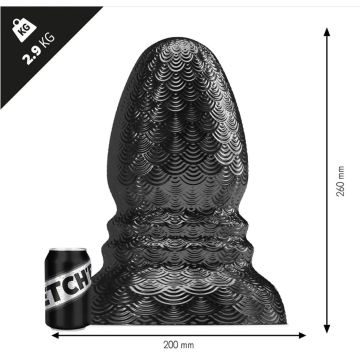 Stretch'r Buttplug Ripple XL - Schwarz