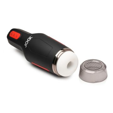 Wiederaufladbarer Masturbator mit Vibrations- und Saugmodi Jock