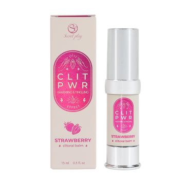 Klitorisbalsam Secret Play Clit Pwr 15ml - Erdbeere