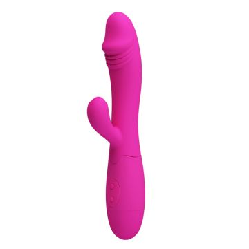 Rabbit Vibrator Slappy - Fuchsia
