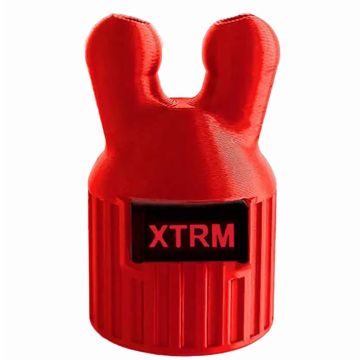XTRM KINKY Leckfreier Doppel-Inhalator Rot - Groß