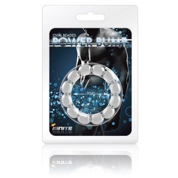 Si Ignite Power Bump Cockring Mit Perlen 4,4 CM