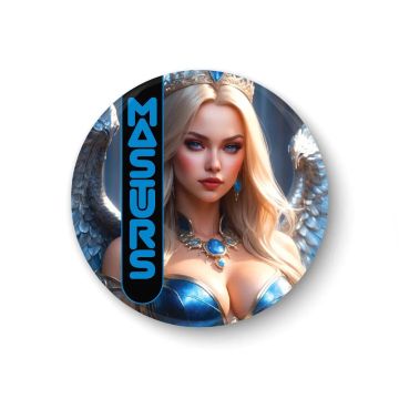Masturs Eloa - Winged Goddess - Button