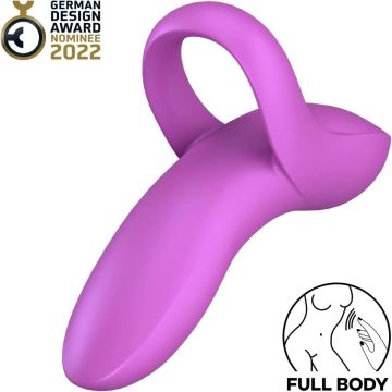 Satisfyer Fingervibrator - Bold Lover Lila